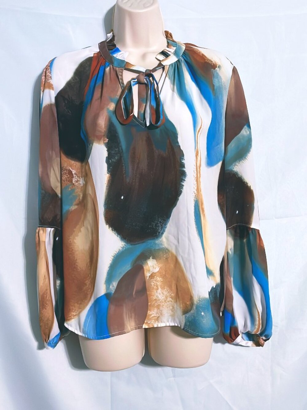 Worthington Cute Bow Top Size M
